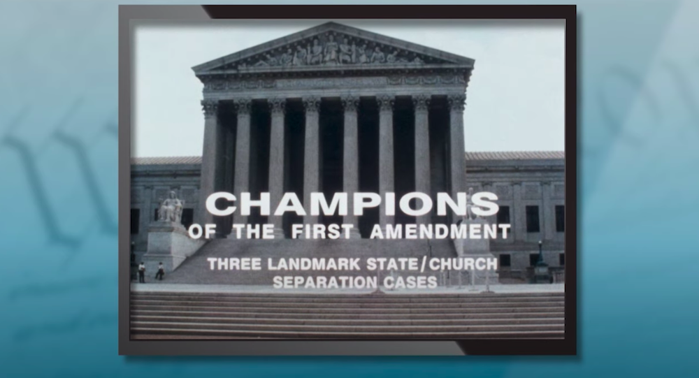 Champions of the First Amendment