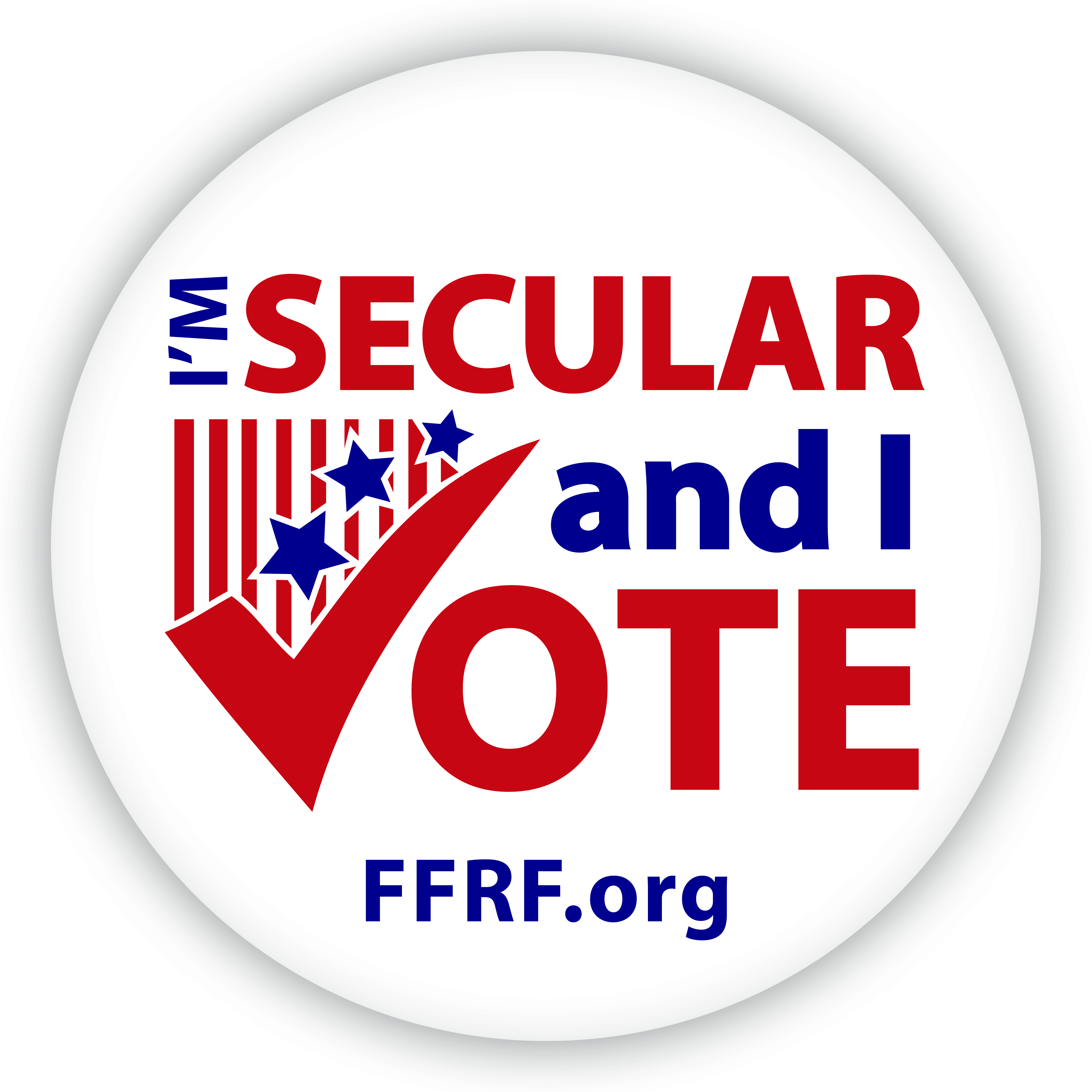 Secular Button Large