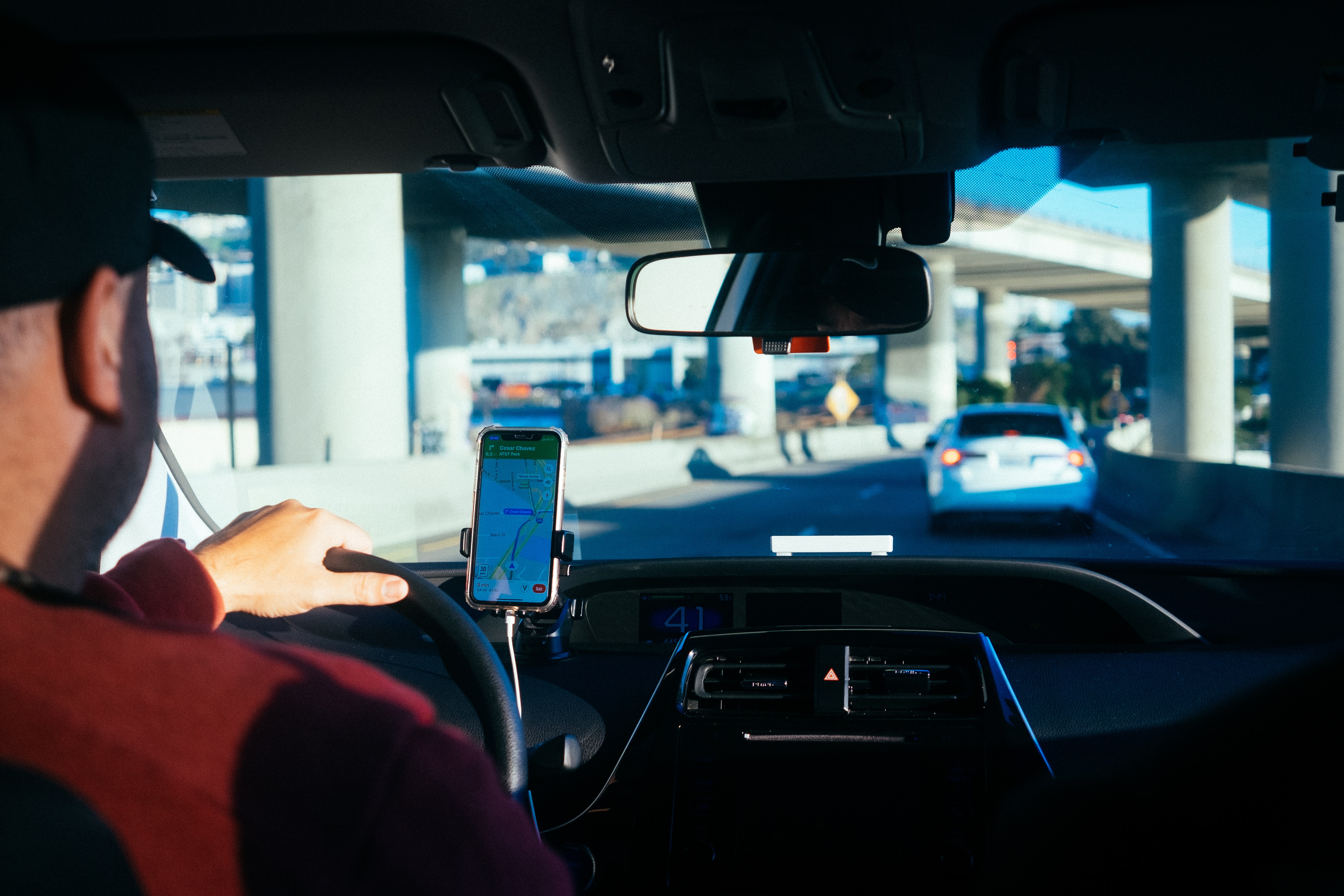 Preaching while driving