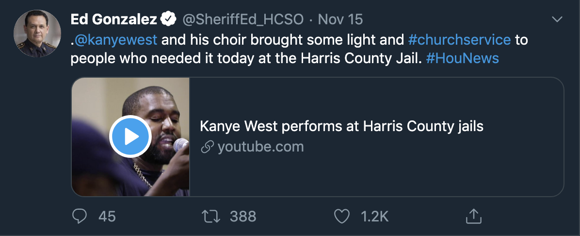 Kanye Tweet