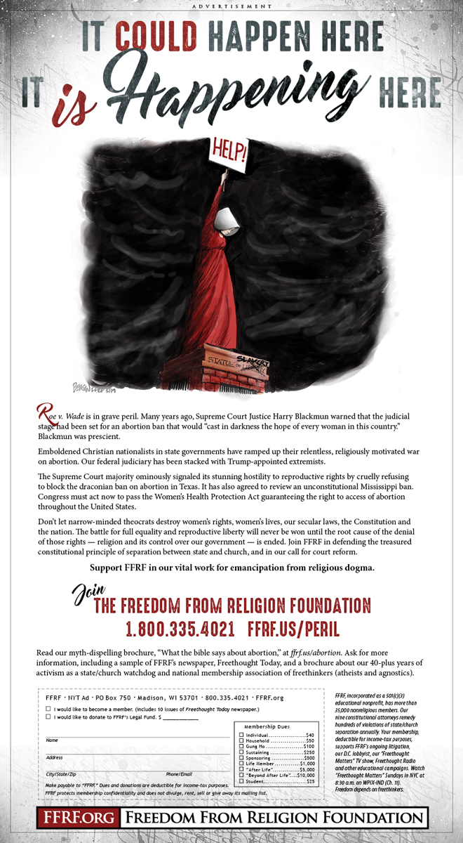 NYT Ad Sept 2021