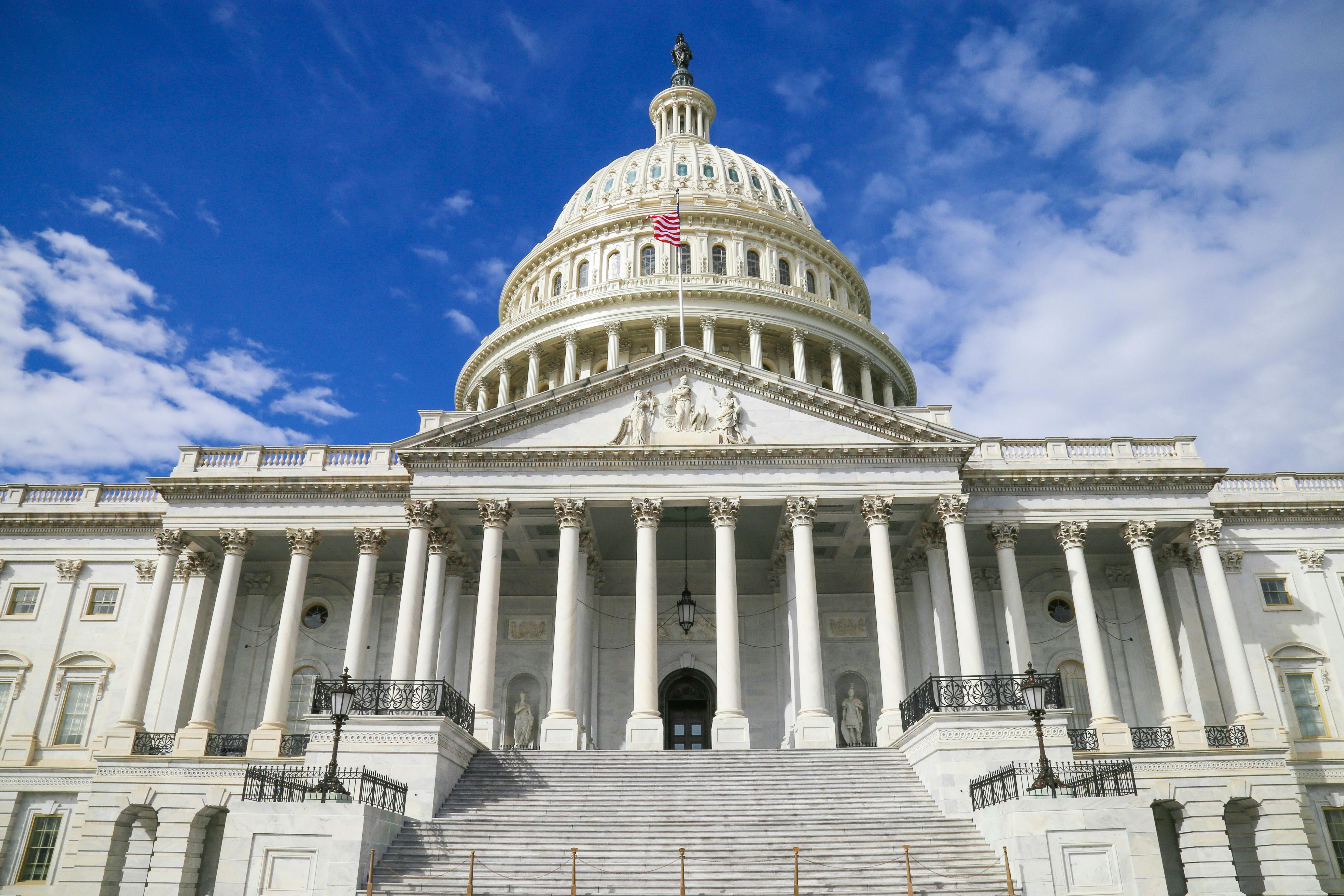 A photo of the U.S. Capitol building. Photo by Louis Velazquez on Unsplash.