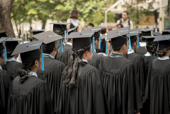 1Graduation stock image