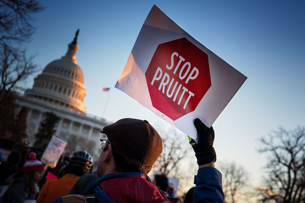 1Stop Pruitt Rally To Oppose EPA Nominee Scott Pruitt