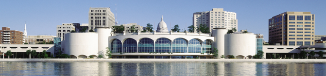 Monona Terrace & Madison Skyline