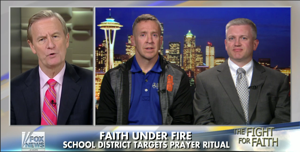 Bremerton Coach Joe Kennedy on Fox News