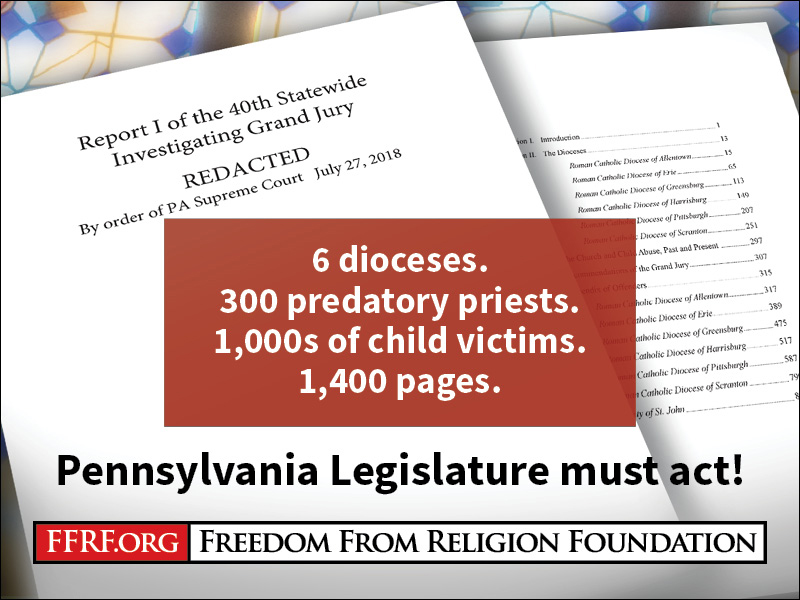 FFRF Quit CatholicChurch actionalert