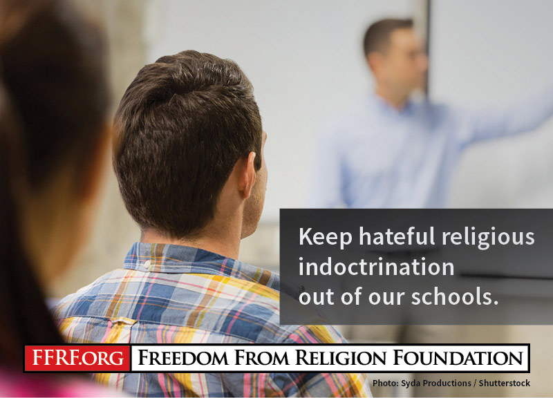 HSchool ReligiousIndoctrination