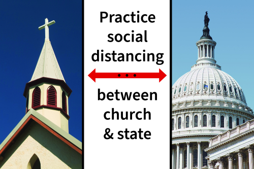 Separation of church and state