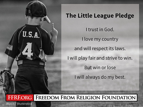 Little League Pledge Web