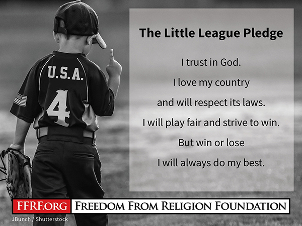 Little League Pledge