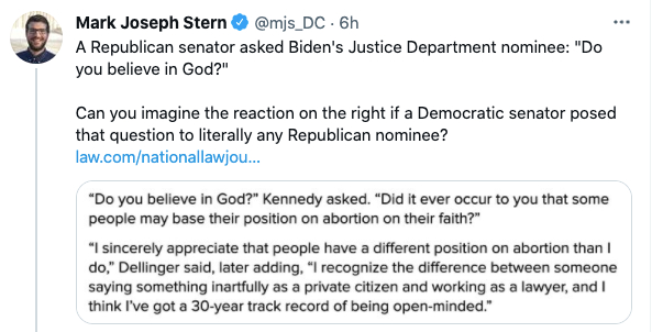 Sen. John Kennedy Bigotry tweet