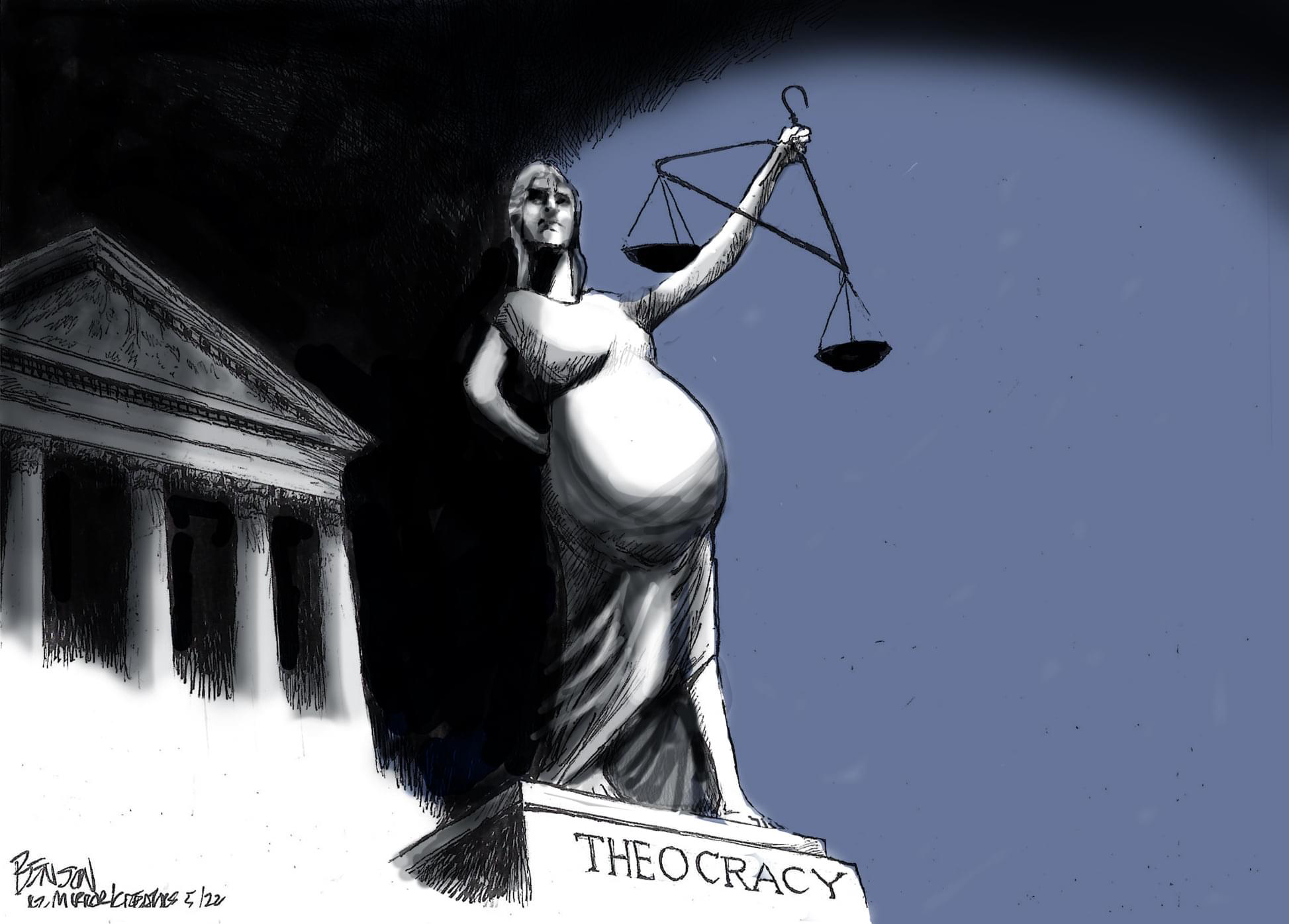 Theocracy PregnantLadyLiberty