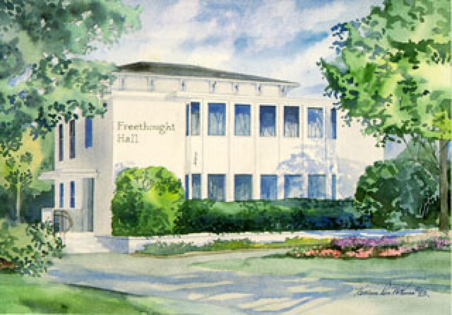 freethought hall painting
