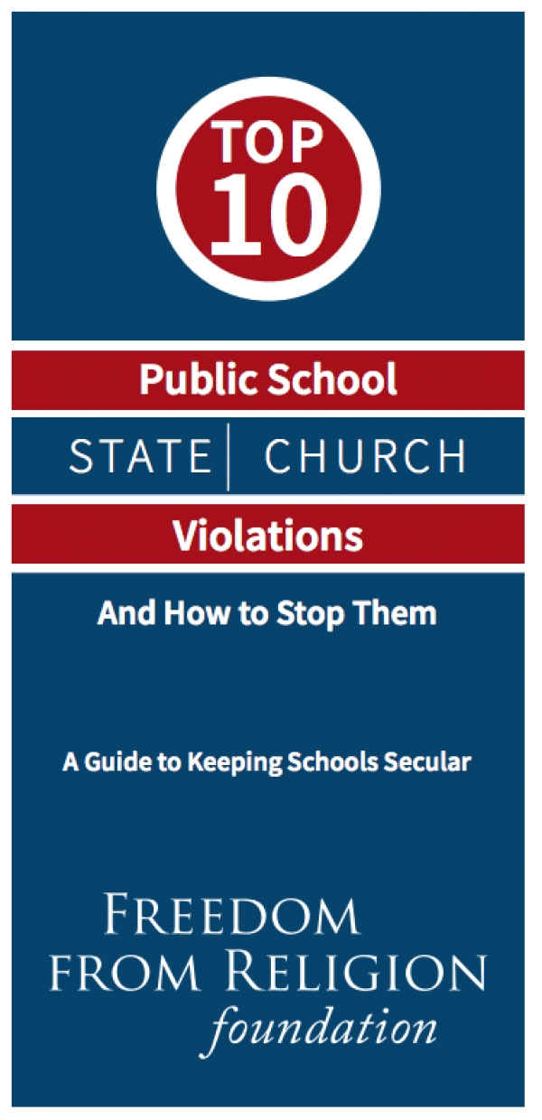  Top Ten Public School State/Church Violations 