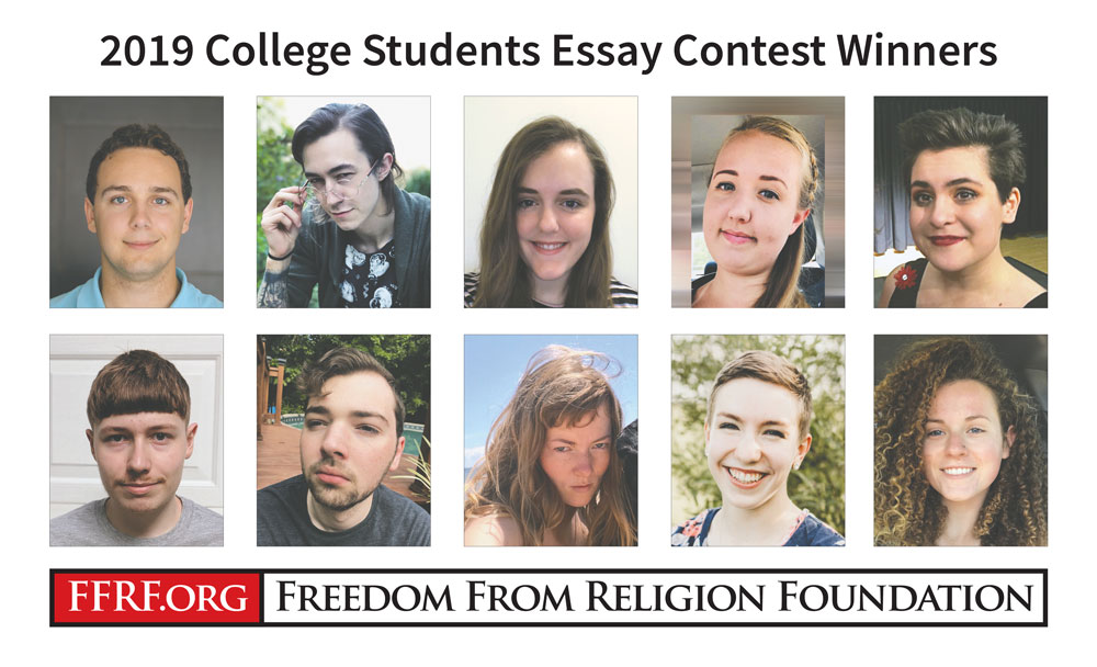 2019 College Essay Winners