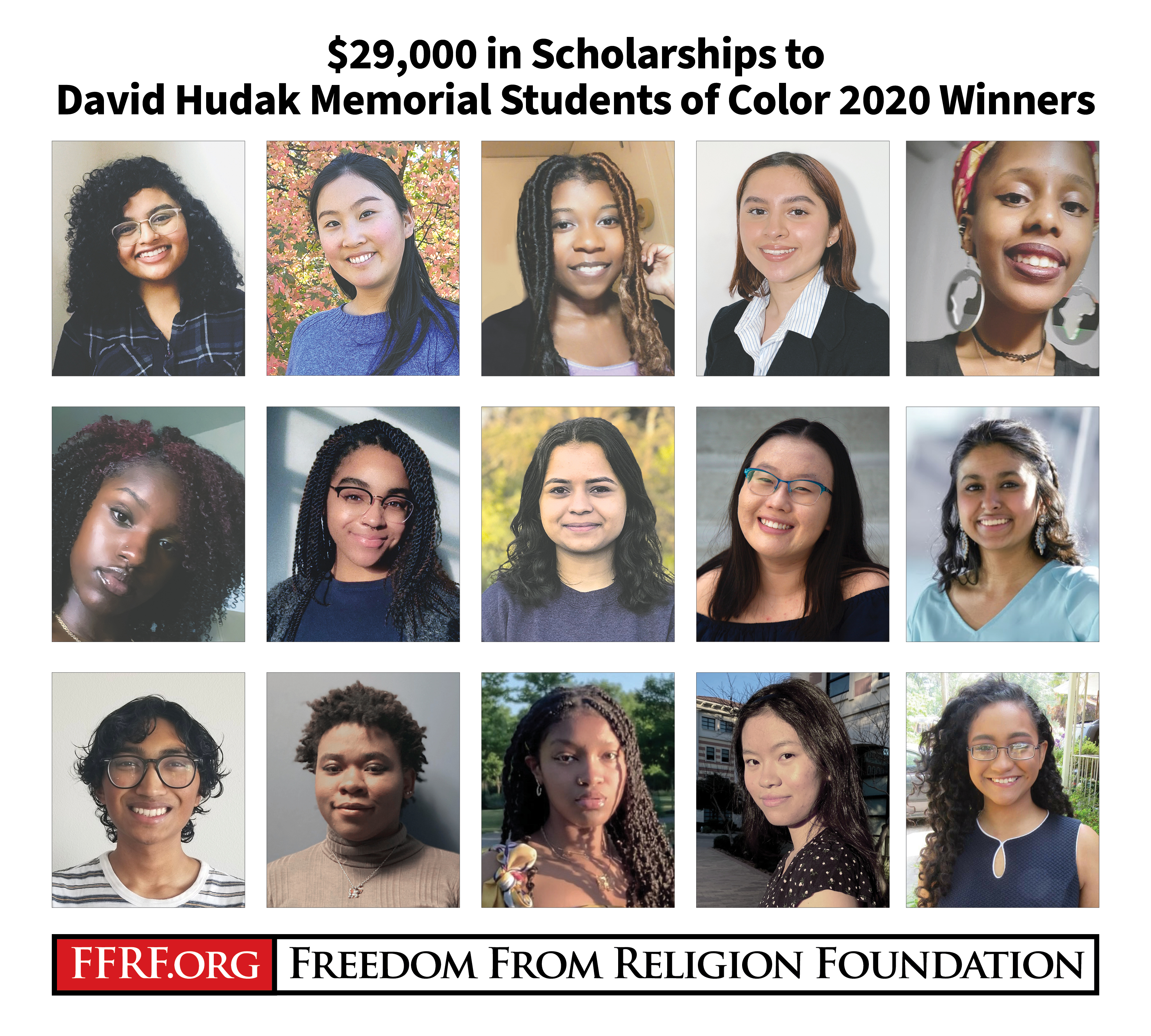 david hudak memorial essay contest for freethinking students of color