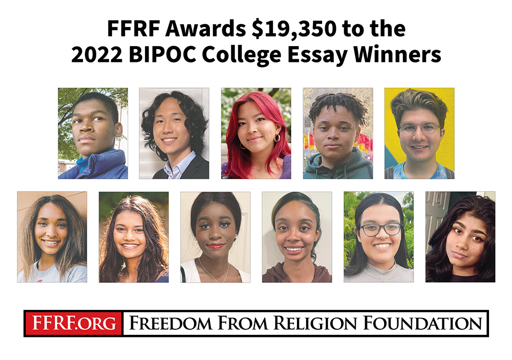 ffrf student essay contests