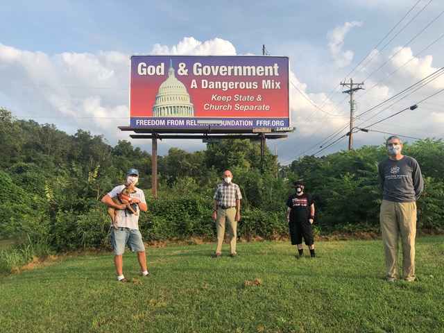 God And Government Billboard