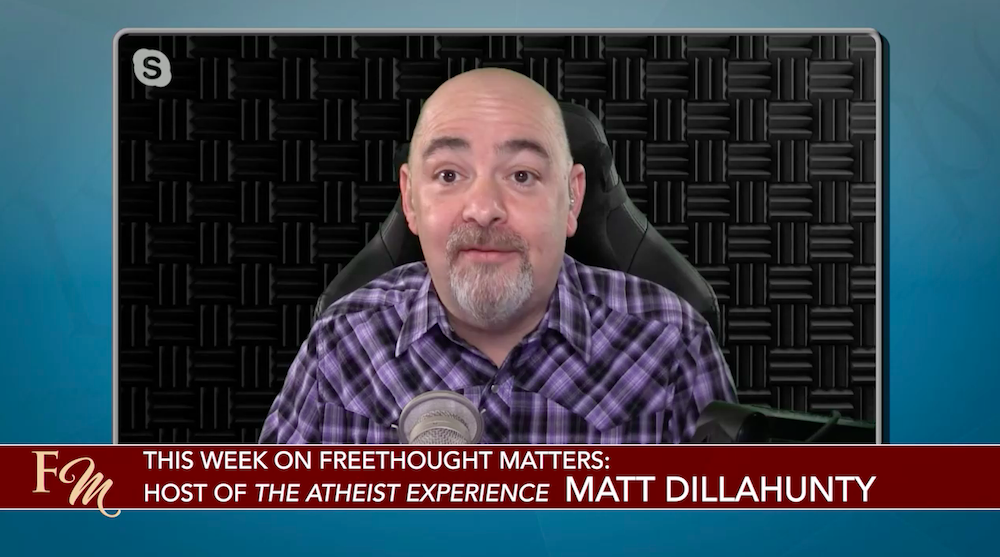Popular host magician Dillahunty on TV show - Freedom From Foundation
