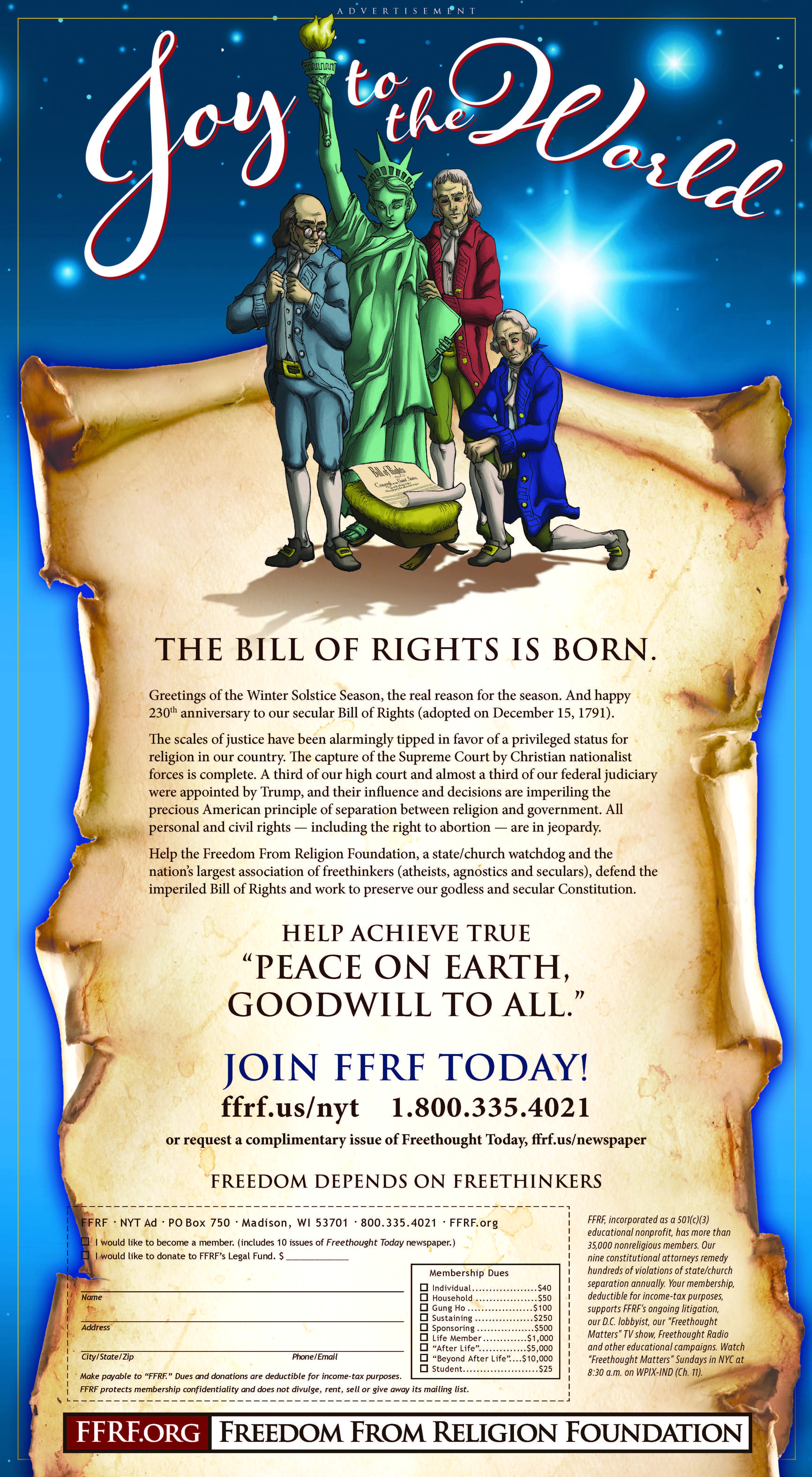 Bill of Rights 2021