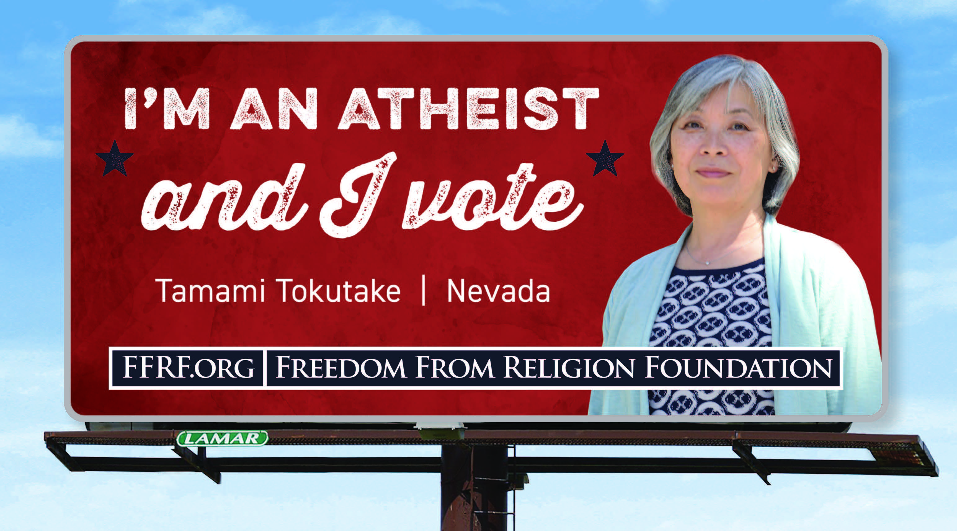 FFRF’s ‘We’re Atheists & We Vote” campaign launches over July 4th