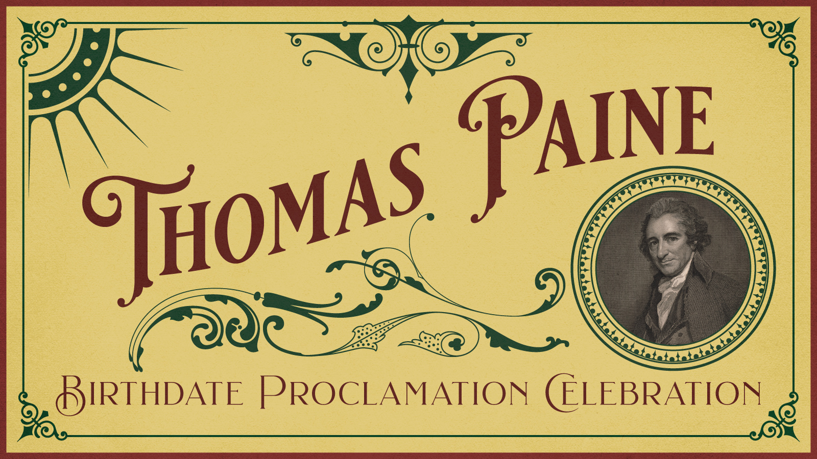 Thomas Paine Birthday