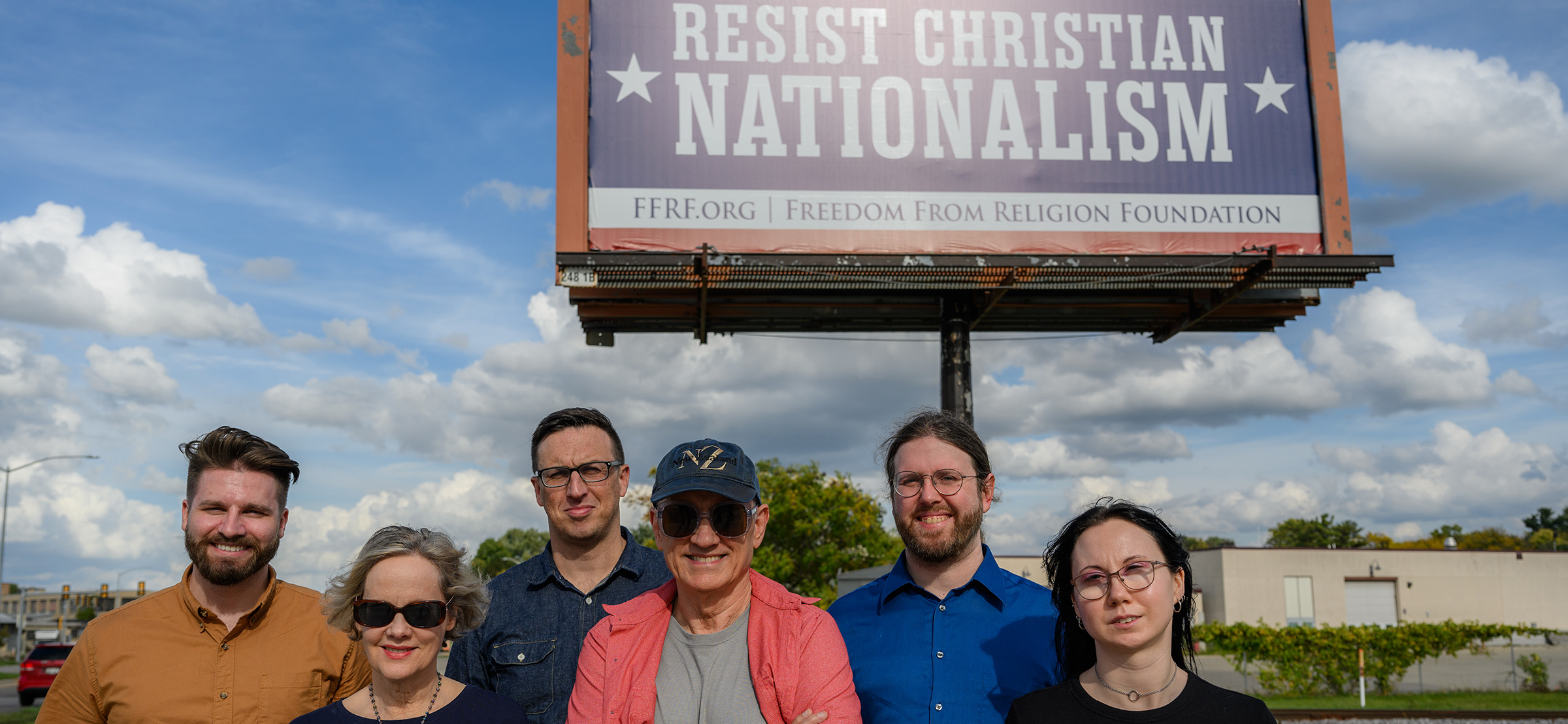 Resist Christian Nationalism Billboard