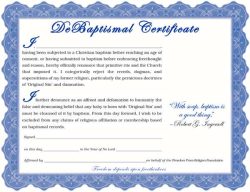 Certificates