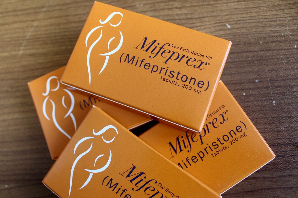 Packages of Mifepristone