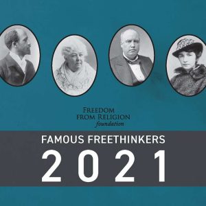 Famous Freethinkers Calendar