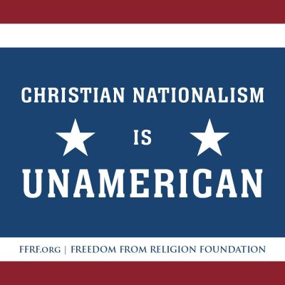 Christian Nationalism is UnAmerican Decal