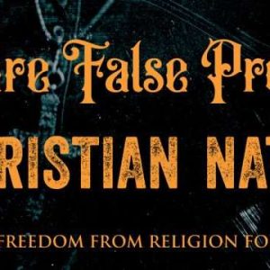 Oppose Christian Nationalists Bumper Sticker