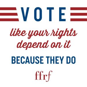 Vote Like Your Rights Depend On It Decal