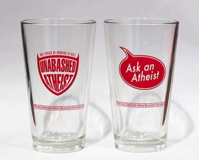 Freethinker Pint Glasses