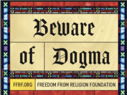 Beware of Dogma Stickers