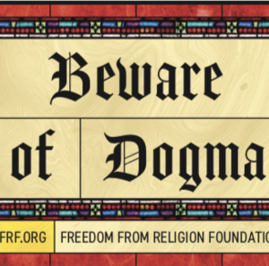 Beware of Dogma Stickers