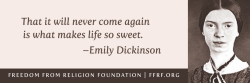 Emily Dickinson Magnet