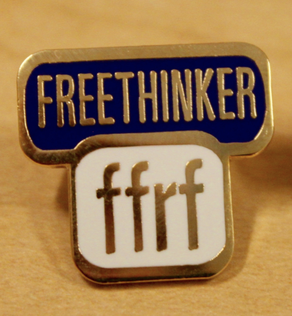 FFRF Freethinker Pin - Dark Blue