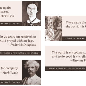 Freethought Quote Magnet Pack