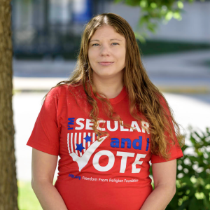 Secular and I Vote T-Shirt