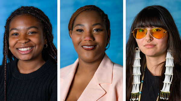 Gabrielle Williams, Jaianah Hightower, MeKah’E LeClair